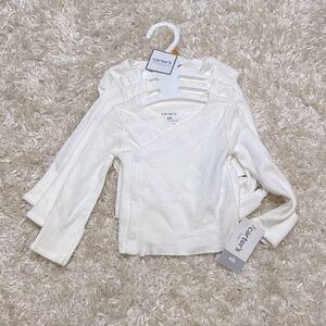 CARTER’S || NWT NB 4-pk Side Snap Tee Set